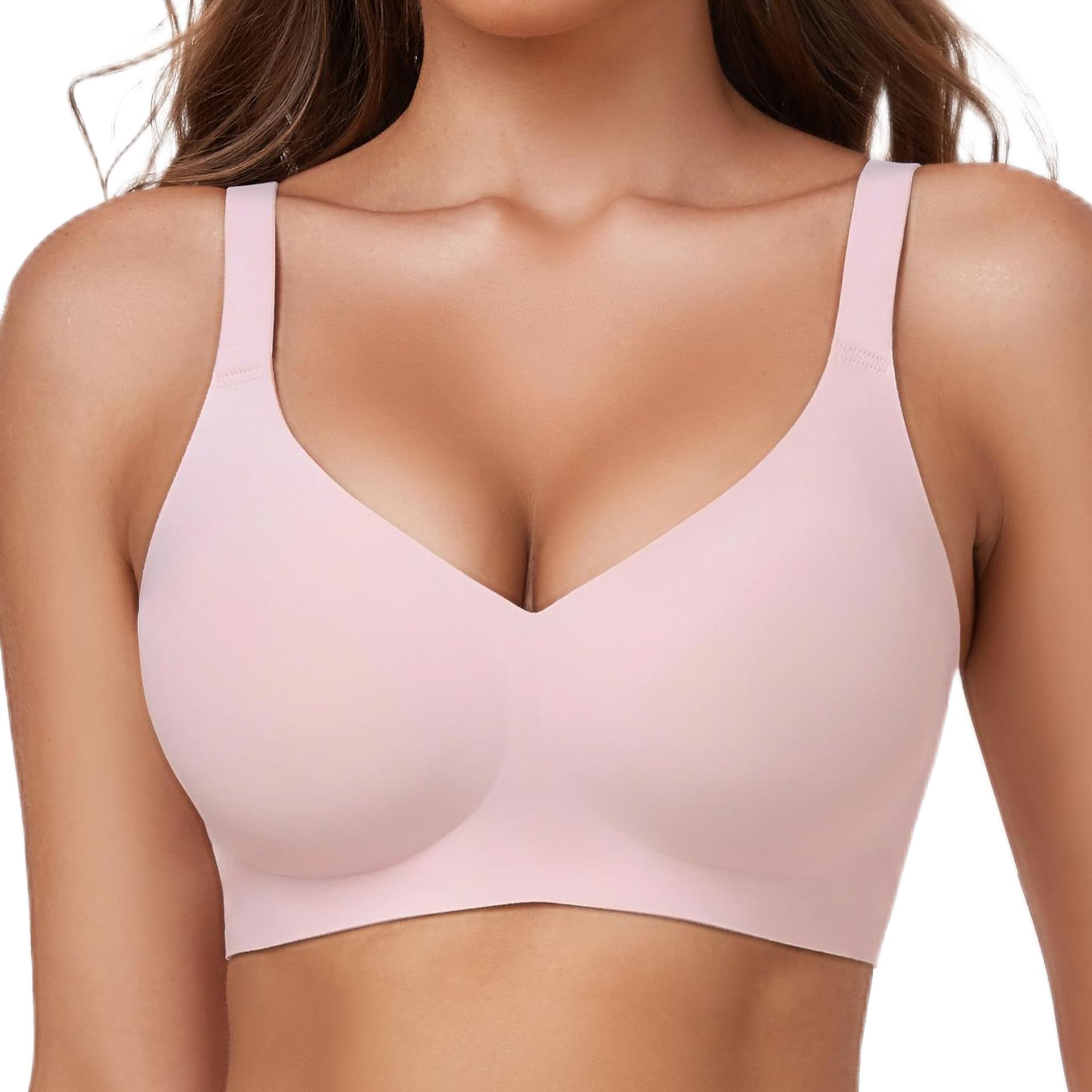 Gailife Smooth Wireless Bras for Women No Underwire Comfort Seamless Supportive Raceback Push Up Bralettes
| Gailife Sm